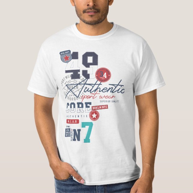 Camiseta T-Shirt Valor masculino (Frente)