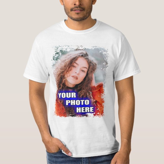 Camiseta T-Shirt Valor Personalizado Masculino de Qualidade (Frente)