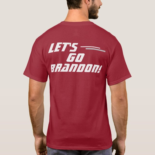 Camiseta T-Shirt "Vamos Go Brandon" (Verso)