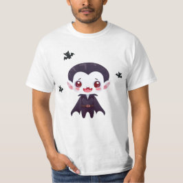 Camiseta T-Shirt Vampiro do Dia das Bruxas Fangtasticamente