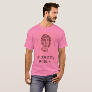 Camiseta T-shirt vaporwave (this is not real)