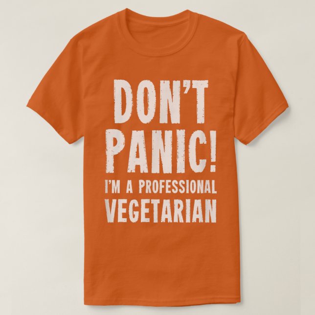 Camiseta T-Shirt Vegetariano (Frente do Design)