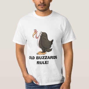 Camiseta T-shirt velho da REGRA dos Buzzards
