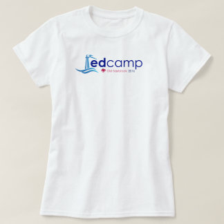 Camiseta T-shirt velho de EdCamp Saybrook