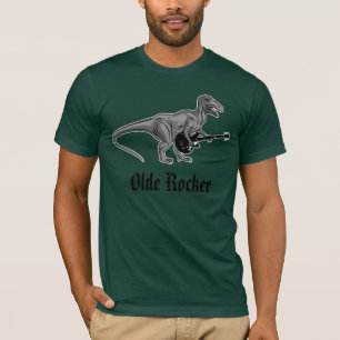 Camiseta T-shirt velho do amante de música rock