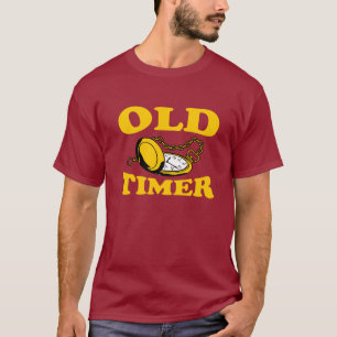 Camiseta T-shirt velho do temporizador - obscuridade