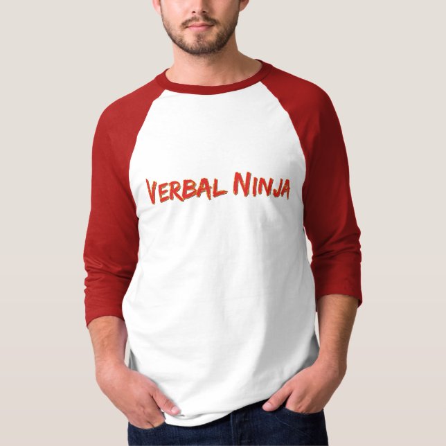 Camiseta t-shirt verbal do ninja (Frente)