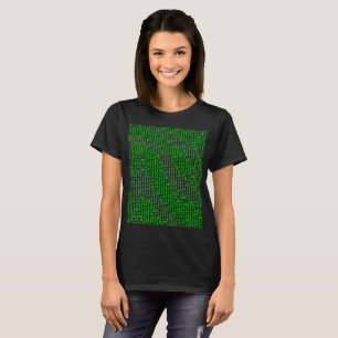 Camiseta T-Shirt Verde Binário