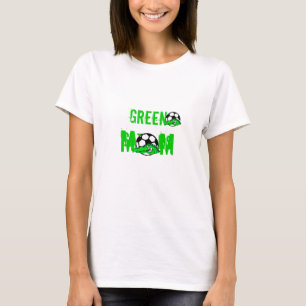 Camiseta T-shirt verde da mamã dos jacarés