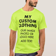 T-SHIRT VERDE DE SEGURANÇA DOS HOMENS Personalizad
