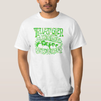 Camiseta T-shirt verde de TLG