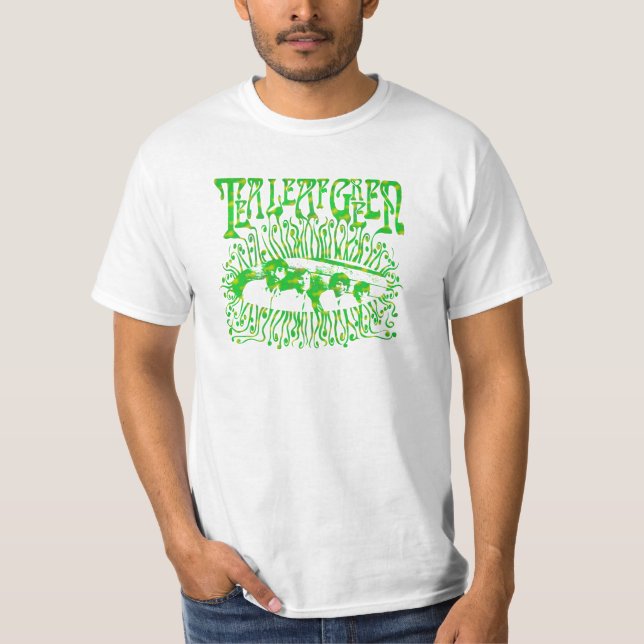 Camiseta T-shirt verde de TLG (Frente)