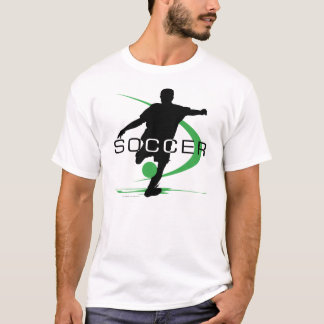 Camiseta T-shirt verde do futebol