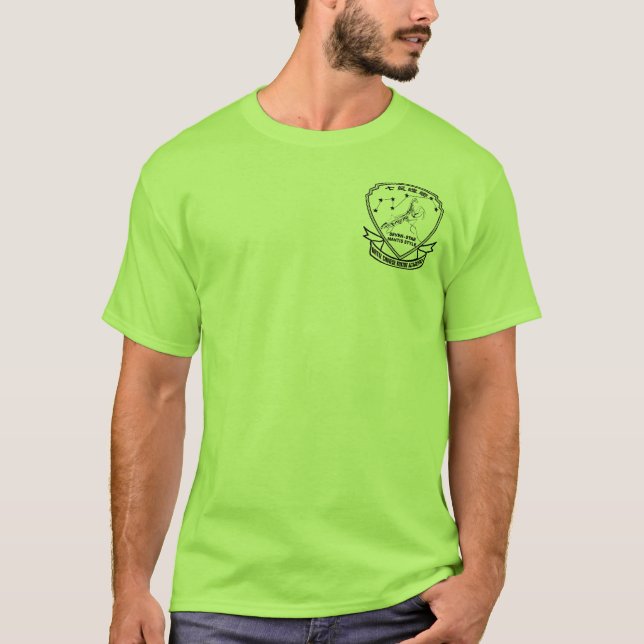 Camiseta T-shirt VERDE do grau OCBA (Frente)
