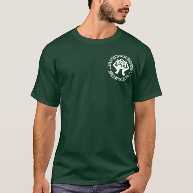 Camiseta T-shirt verde do SOC (Frente)