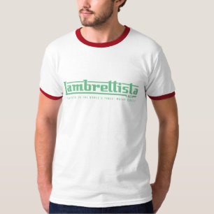 Camiseta T-shirt verde do texto de velha escola de
