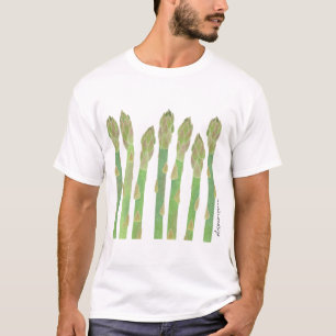 Camiseta T-shirt verde fresco do aspargo
