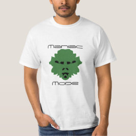 Camiseta T-Shirt Verde Modo Maníaco