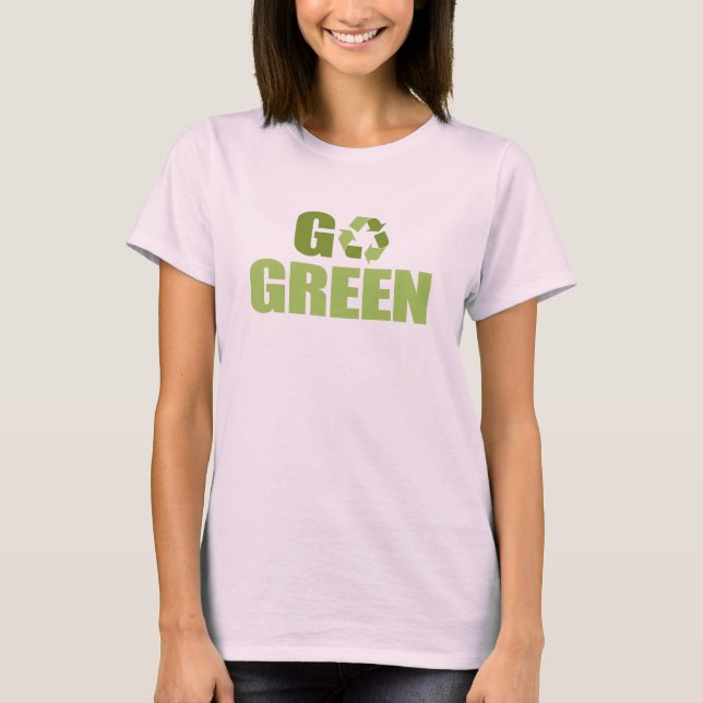 Camiseta T-shirt verde / Terra Day T-shirt (Frente)