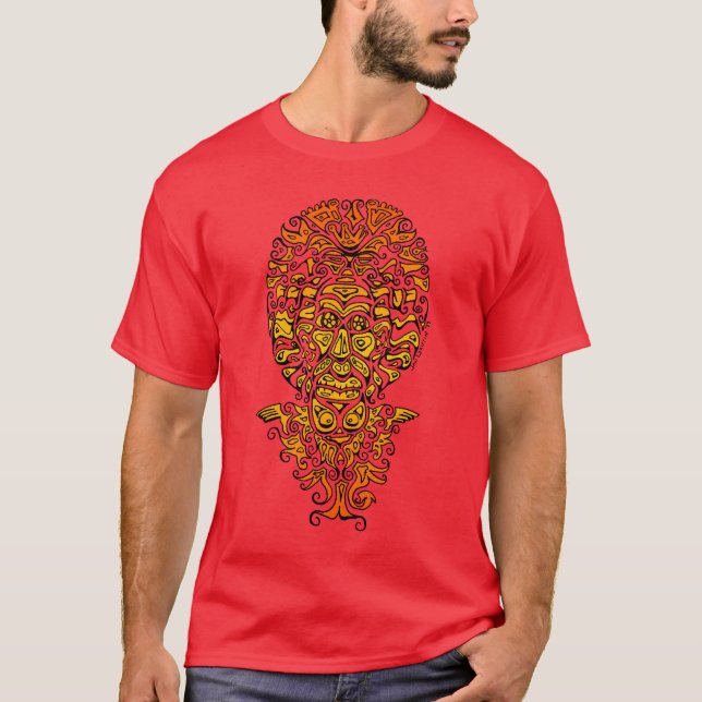 Camiseta T-shirt vermelho (Frente)