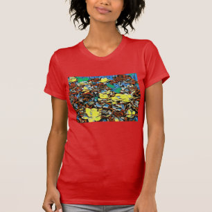 Camiseta T-Shirt (Vermelho) com efeito de sonho
