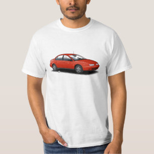 Camiseta T-shirt vermelho de Saturn SL2