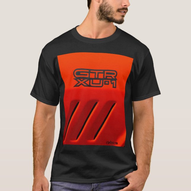 Camiseta T-shirt vermelho GTR de XU-1 Holden Torana (Frente)