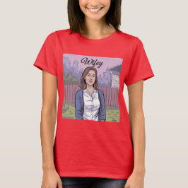 Camiseta T-Shirt Vermelho Wifey