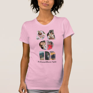 Camiseta T-Shirt Vertical Personalizada da Mãe