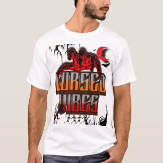 Camiseta T-Shirt Vibes Amaldiçoados | Tee estético gótico |