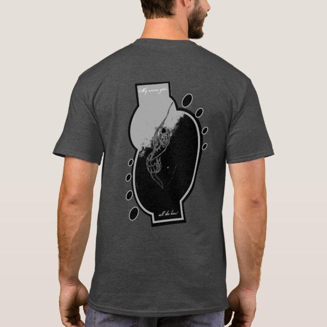 Camiseta T-Shirt viciado (Verso)