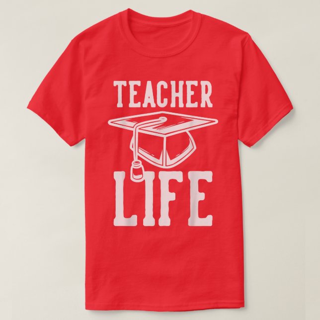 Camiseta T-Shirt Vida do Professor (Frente do Design)
