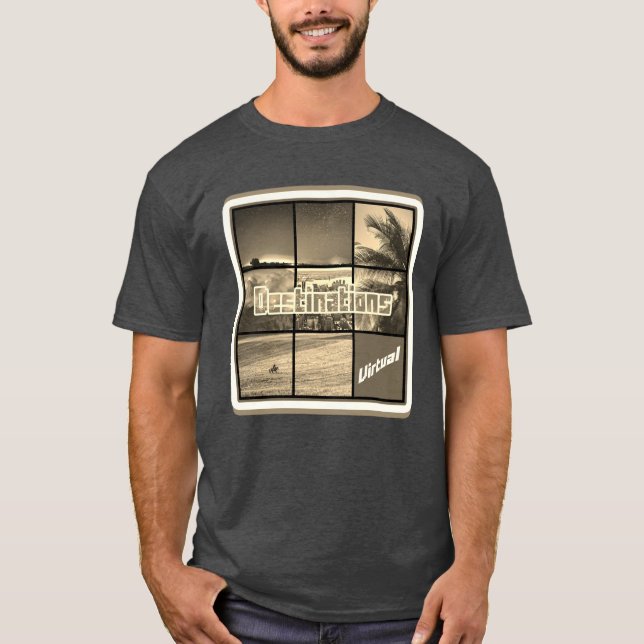 Camiseta T-shirt virtual do design de | (Frente)