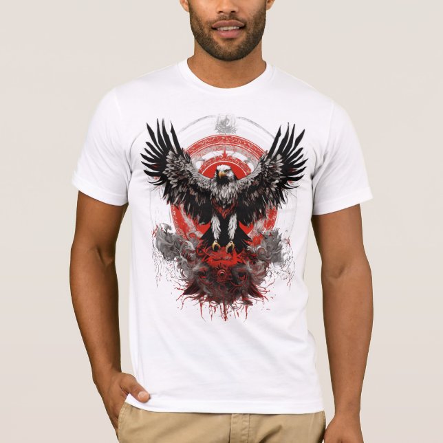 Camiseta T-Shirt Visionary Crystal Eagle (Frente)