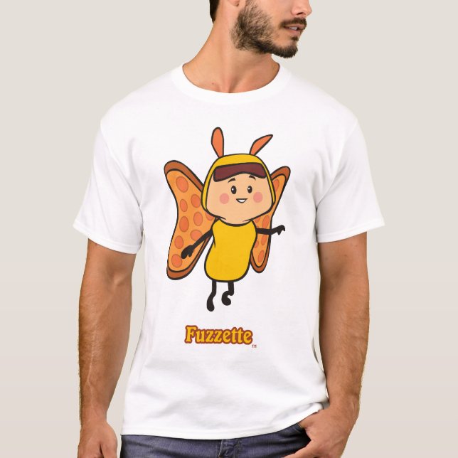 Camiseta T-shirt VIVO das senhoras do edun de Fuzzette (Frente)