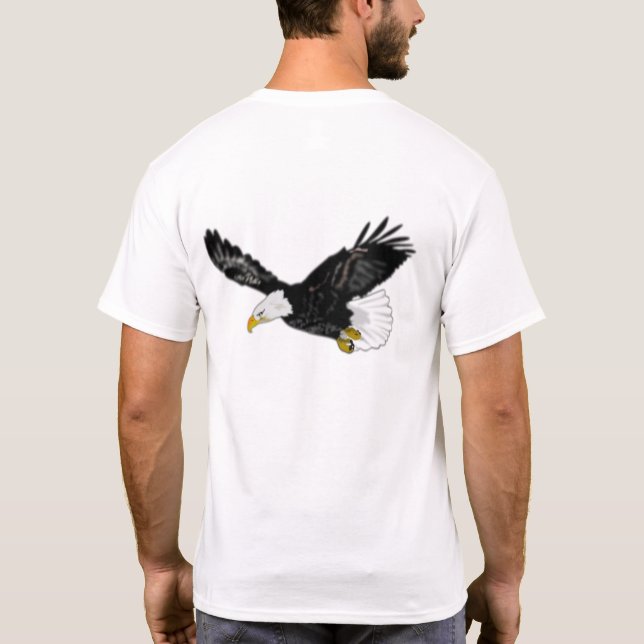 Camiseta T-Shirt Voadora de Águia-Bálida (Verso)