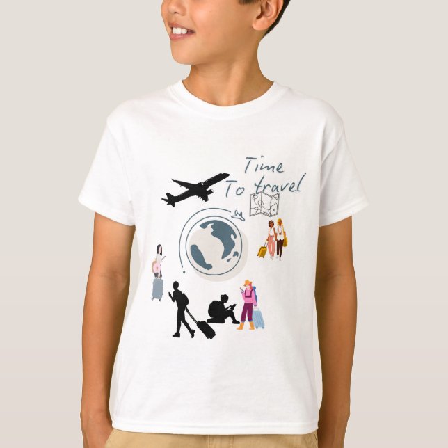 Camiseta T-shirt voyage  (Frente)