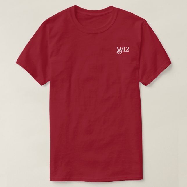 Camiseta t-shirt w12 (Frente do Design)