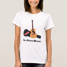 T-Shirt (W) com Escolhida de Guitarra de SAM Certi