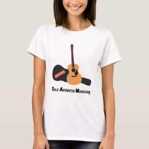 Camiseta T-Shirt (W) com Escolhida de Guitarra de SAM Certi