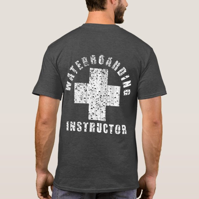 Camiseta T-Shirt "WATERBOARDING INSTRUTOR 1" (Verso)