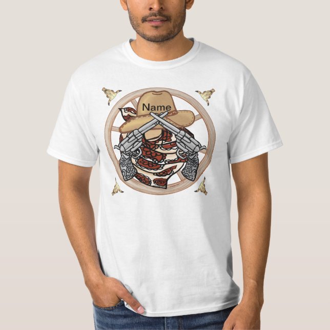 Camiseta t-shirt West Texas Cowboy (Frente)