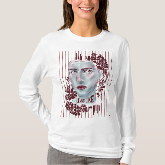 Camiseta T-Shirt White Long Sleeve I Parecia Strike