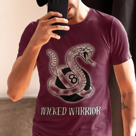 Camiseta T-Shirt Wicked Wictor 8 Ball Cobra Tee