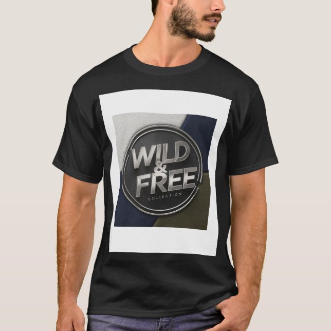 Camiseta T-shirt " Wild & Free"  (Frente)