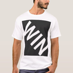 Camiseta T-Shirt WIN Diagonal Streetwear Tipografi