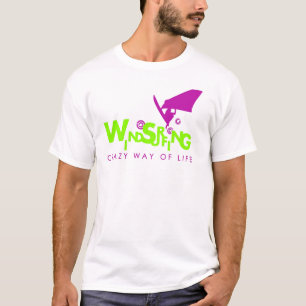 Camiseta T-shirt Windsurfing - cavaleiro extremo