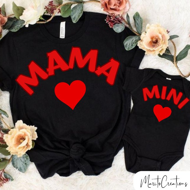 Camiseta T-shirt with phrase MAMA, Mother's Day (Criador carregado)