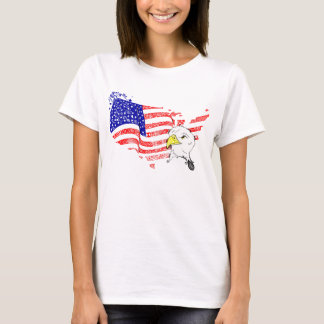 Camiseta T-shirt woman USA