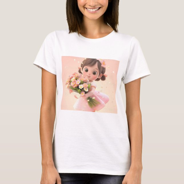 Camiseta T-Shirt Women barbie_doll design clássico (Frente)